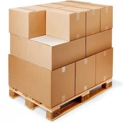 Kartong Pallanpassade lådor - 185 x 185 x 80 mm  Kartong Pallanpassade lådor - 185 x 185 x 80 mm